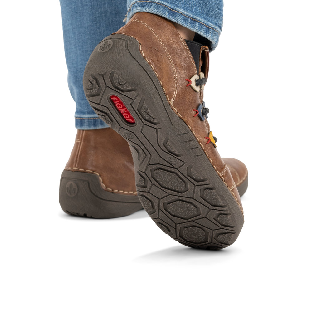 Basket marron femme - 11