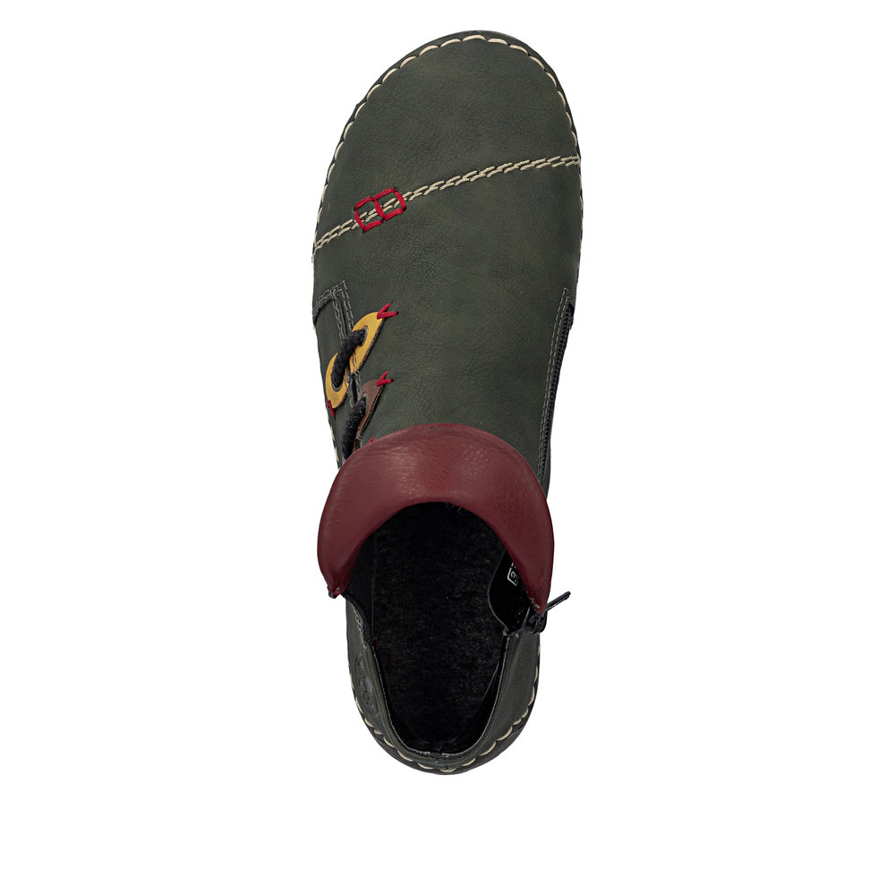 Basket vert femme - 4