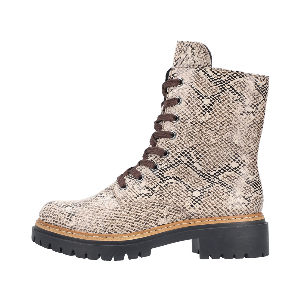 Basket beige combiné femme - 5
