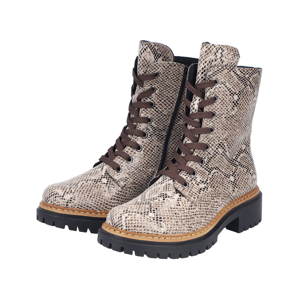 Basket beige combiné femme - 8