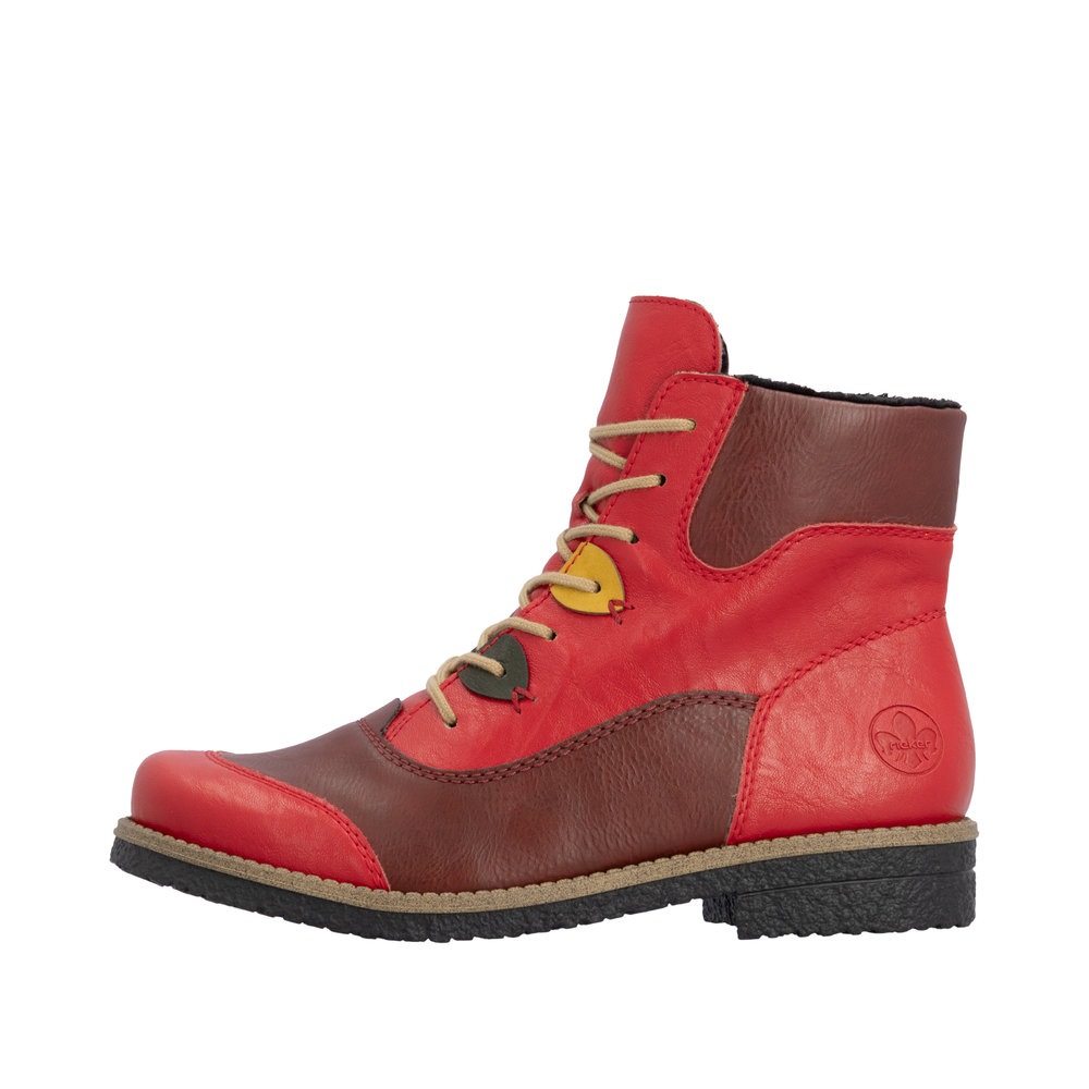 Basket rouge femme - 5
