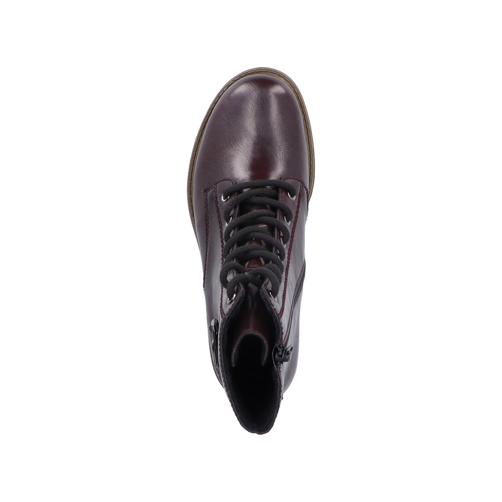 Botte rouge femme - 4