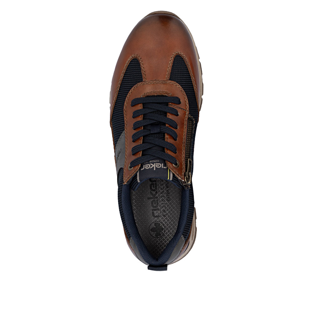 Basket marron homme - 4
