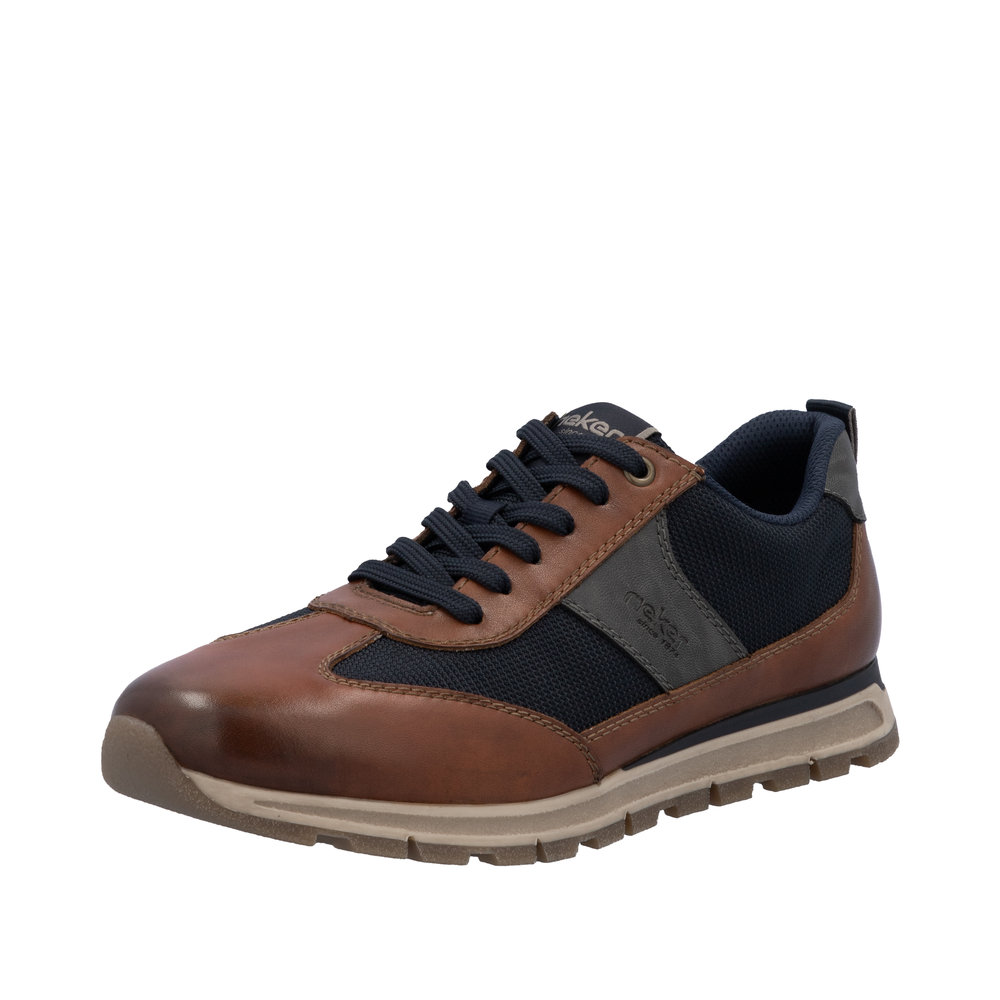 Basket marron homme