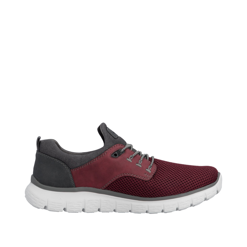 Mocassin rouge combiné - 2