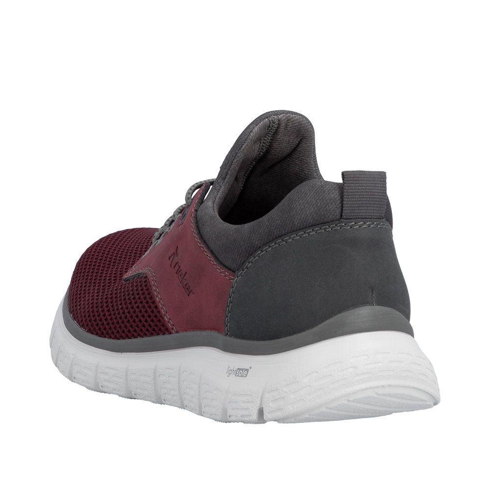 Mocassin rouge combiné - 3