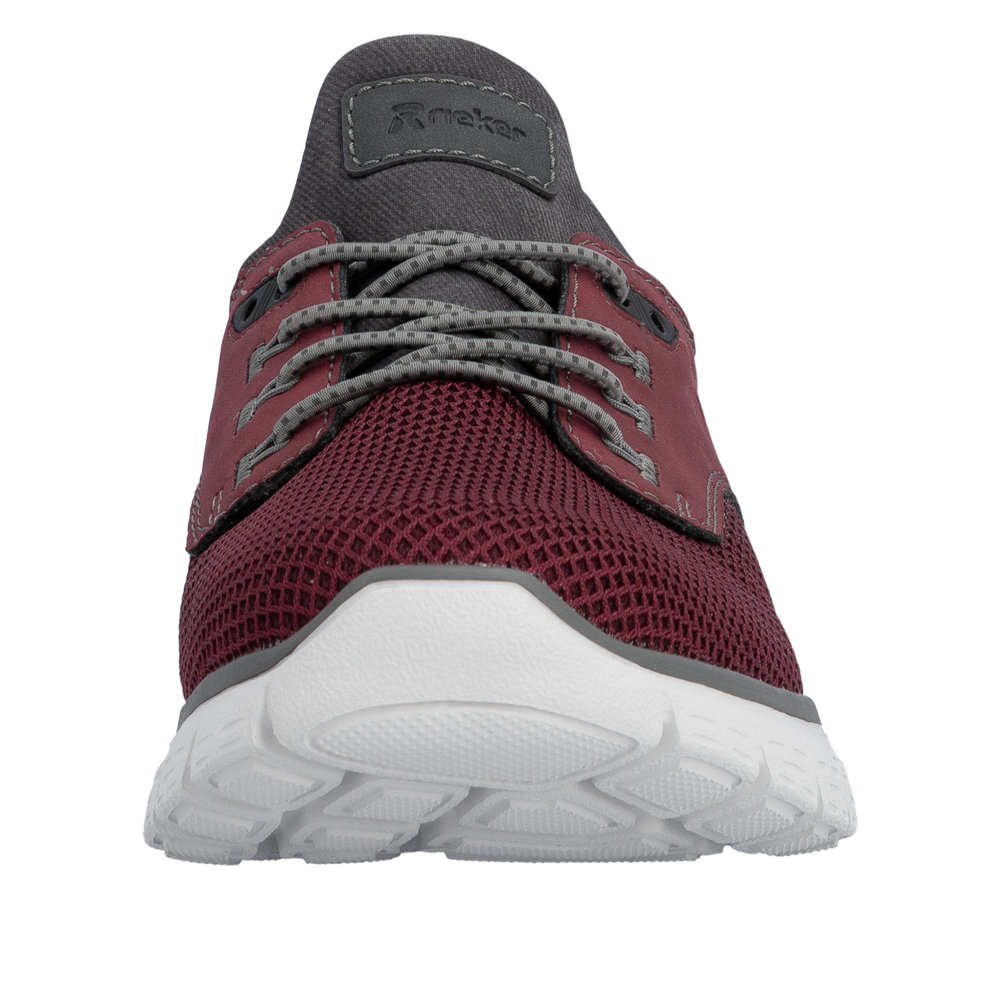 Mocassin rouge combiné - 6