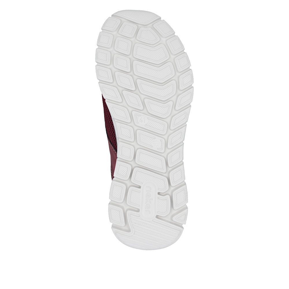 Mocassin rouge combiné - 7