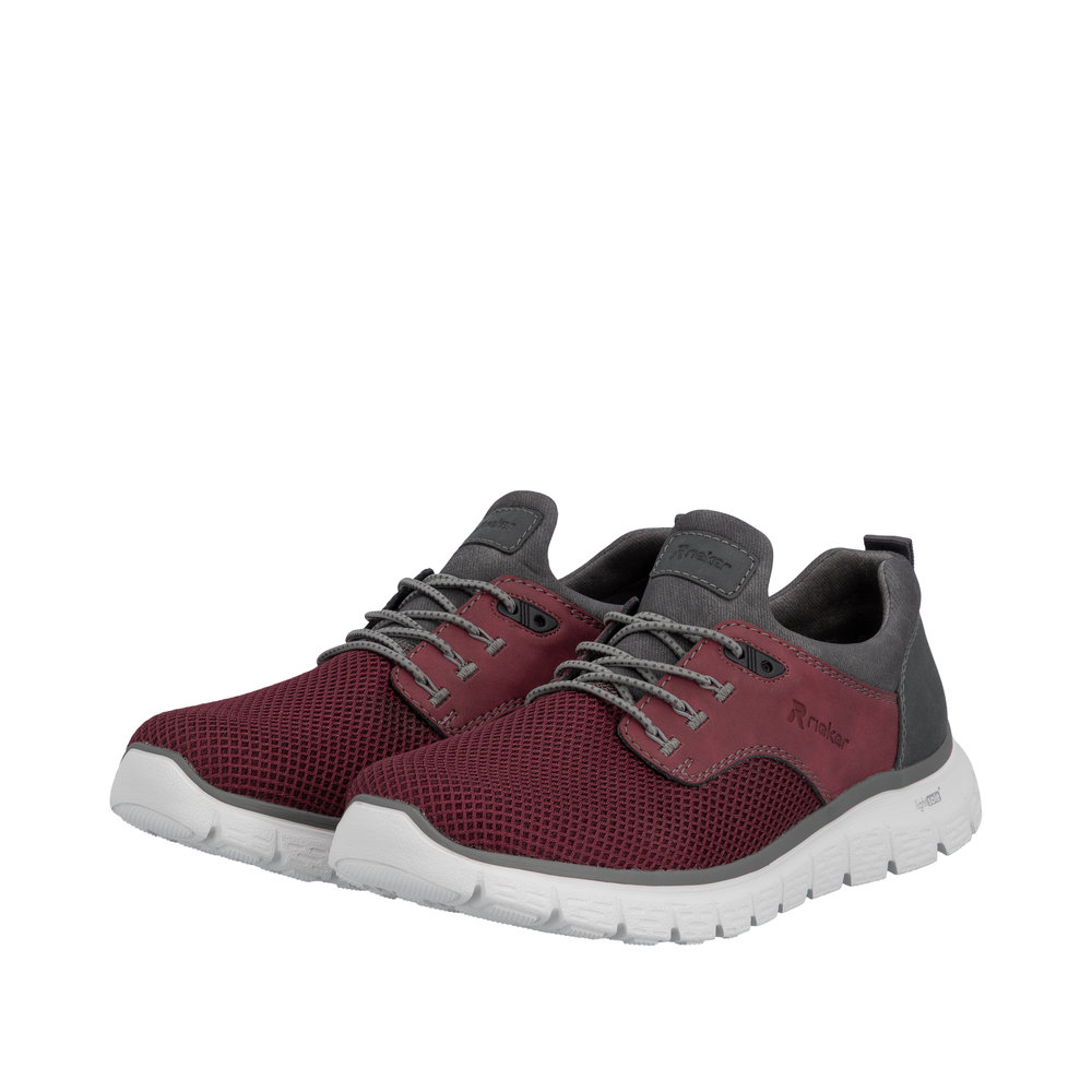Mocassin rouge combiné - 8