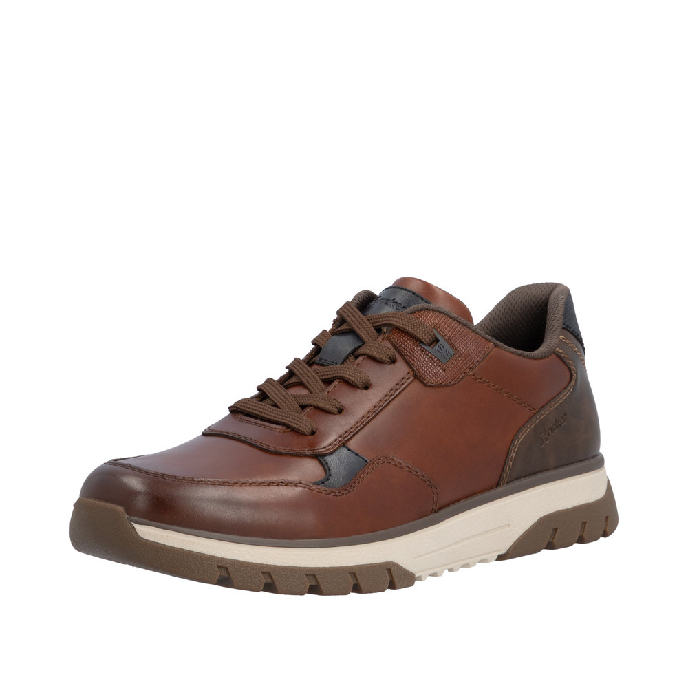 Basket marron homme