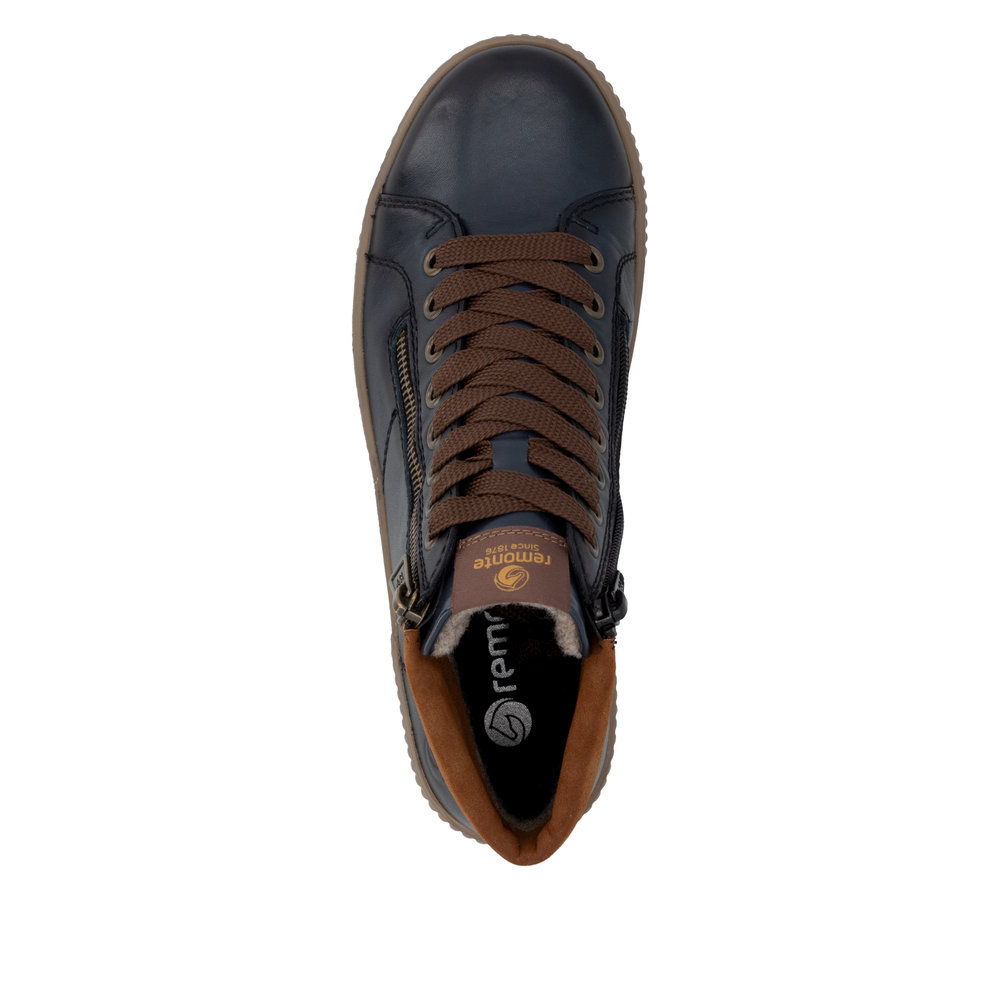 Basket bleu combiné femme - 4
