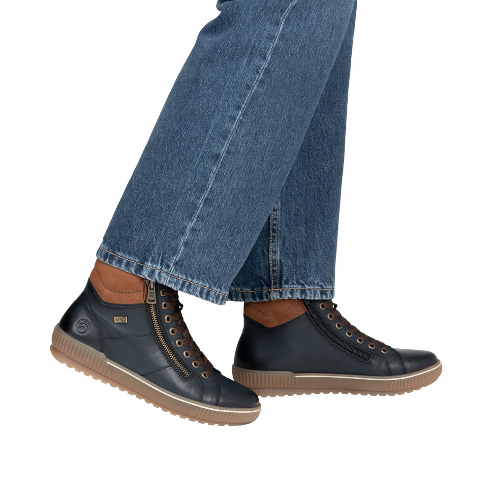 Basket bleu combiné femme - 9