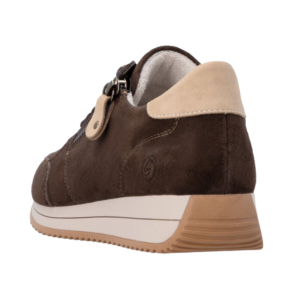 Basket marron femme - 3