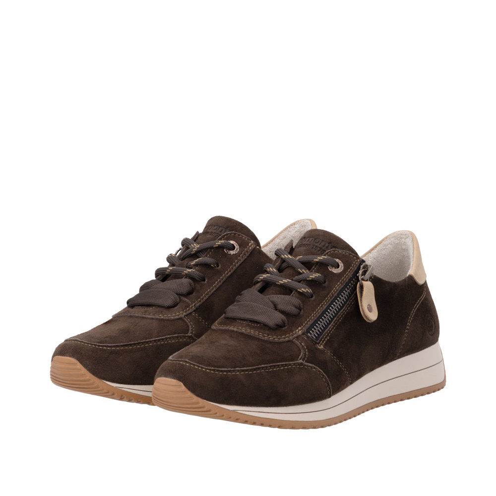 Basket marron femme - 8