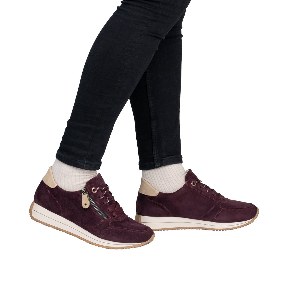 Basket rouge combiné femme - 9