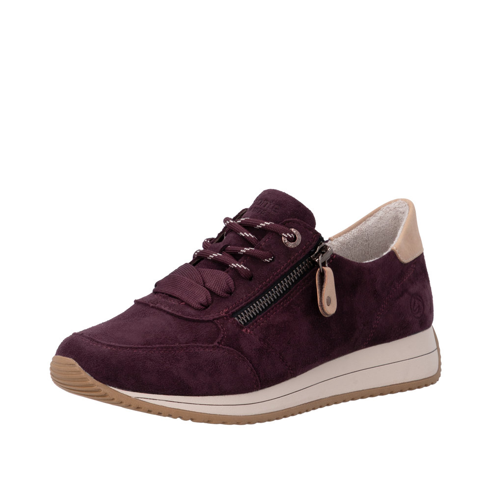 Basket rouge combiné femme