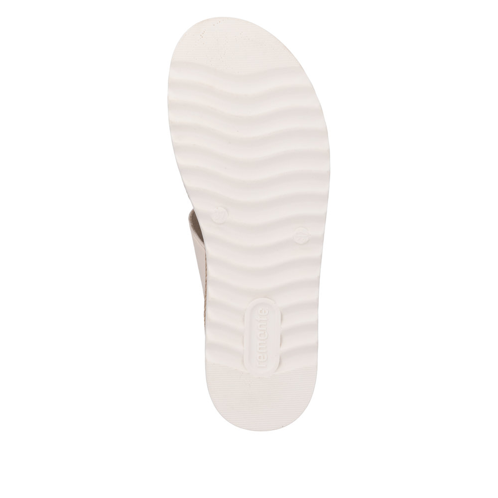 Sandale beige combiné - 7