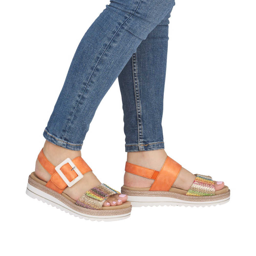 Sandale orange - 9