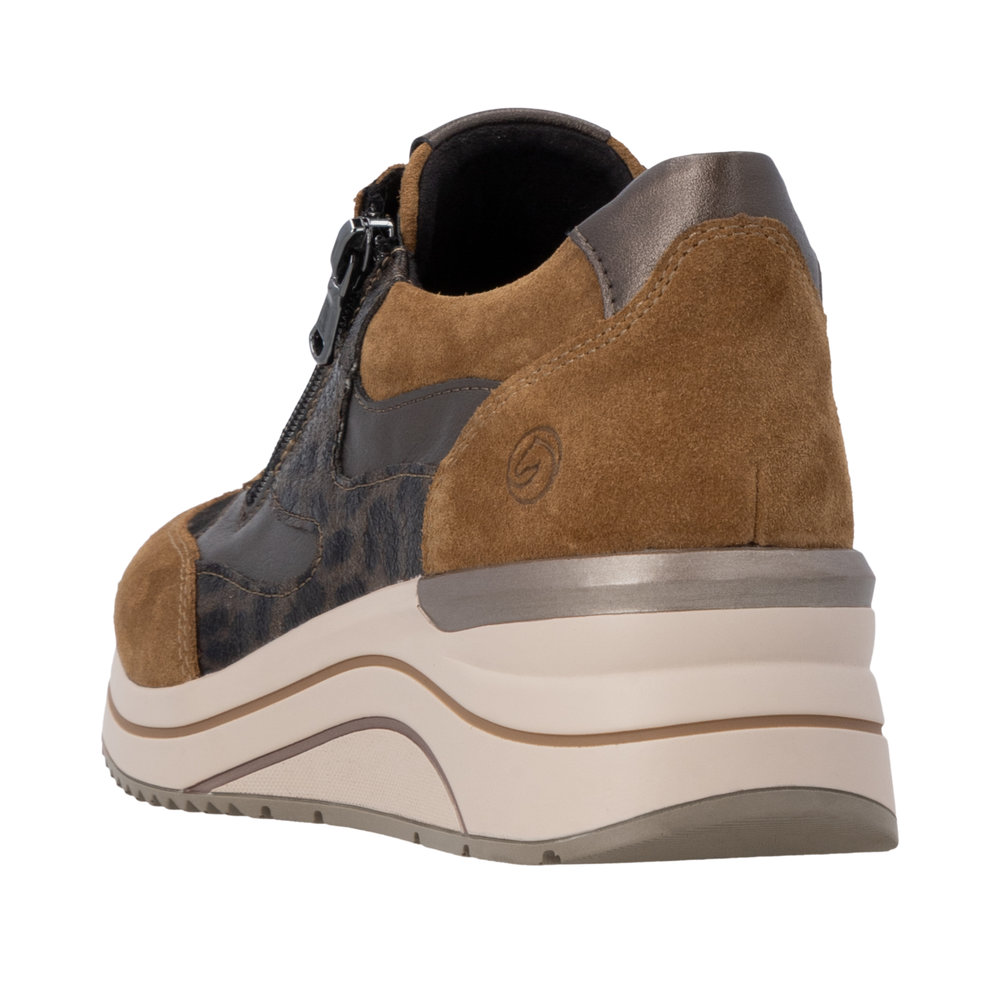 Basket marron combiné femme - 3