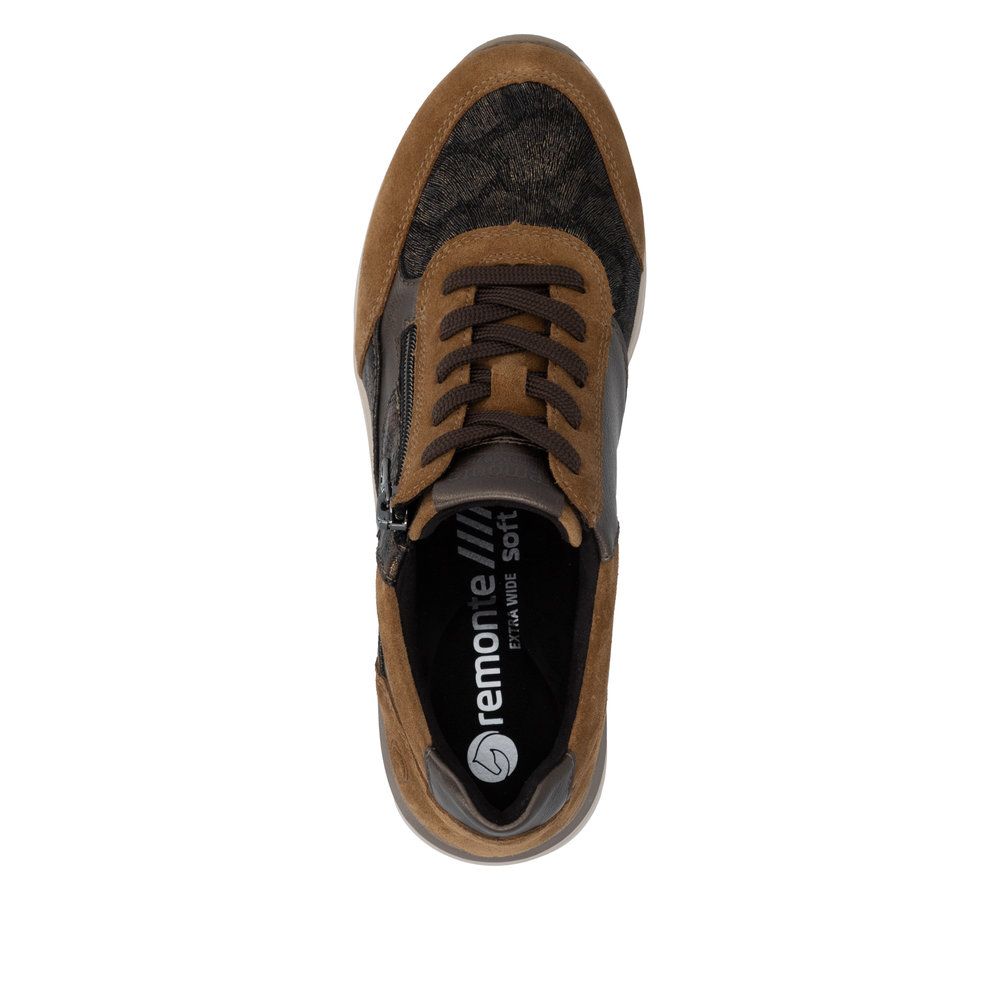 Basket marron combiné femme - 4