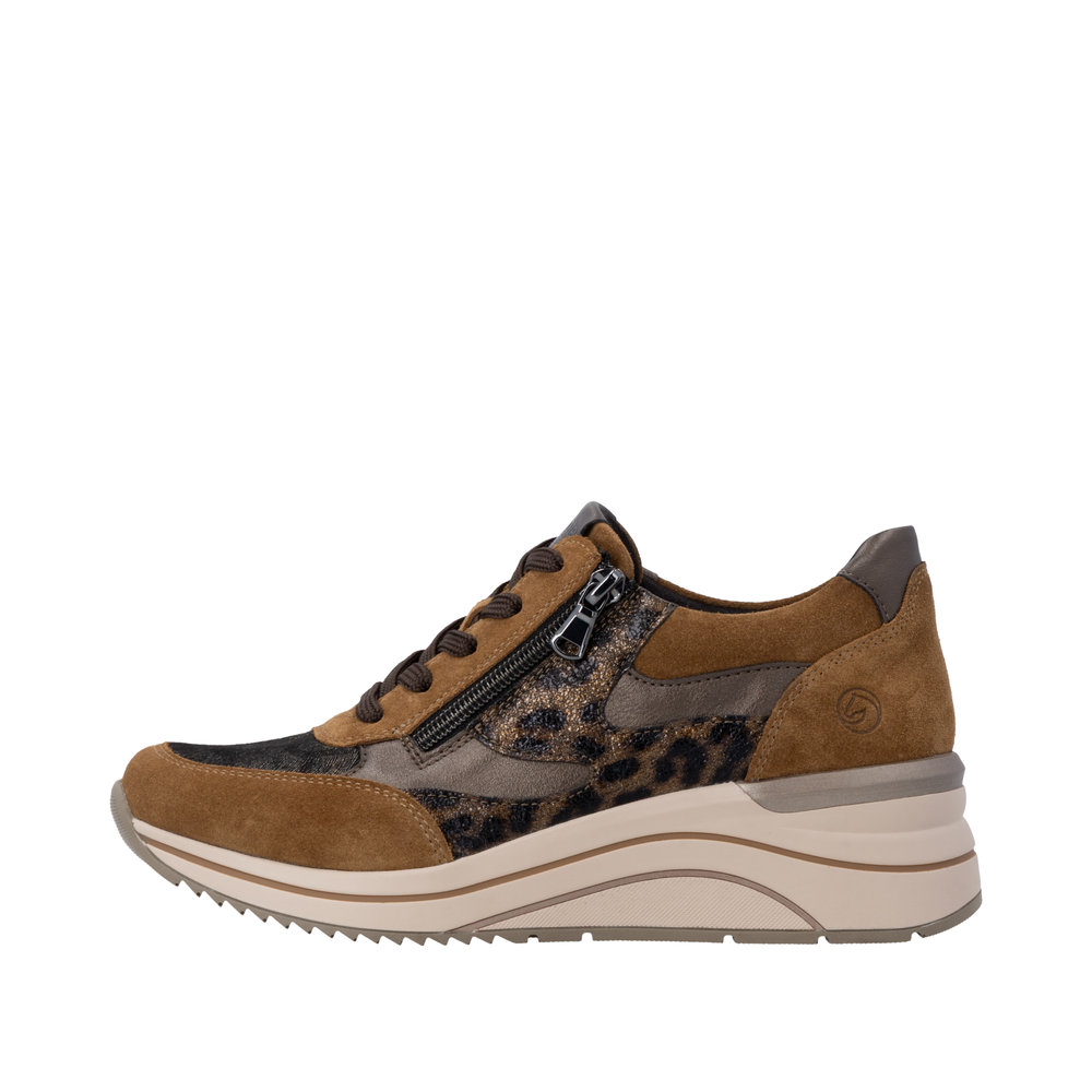 Basket marron combiné femme - 5