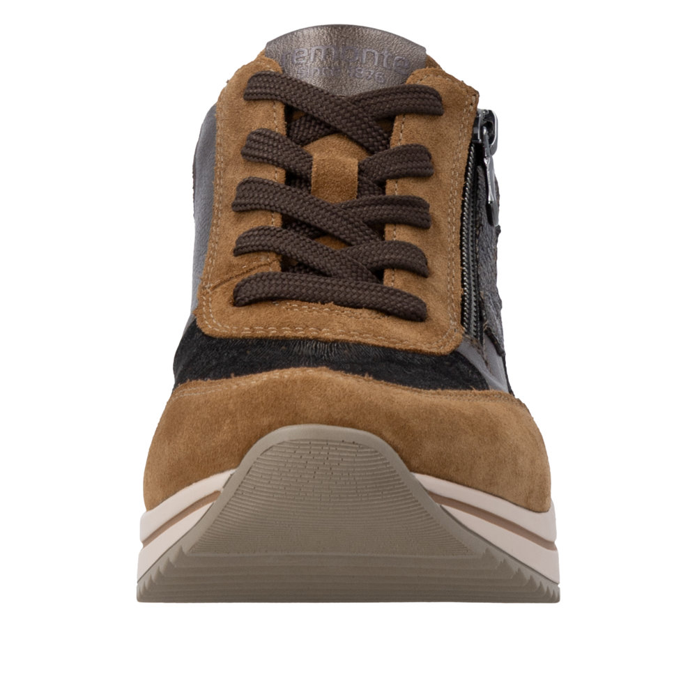 Basket marron combiné femme - 6