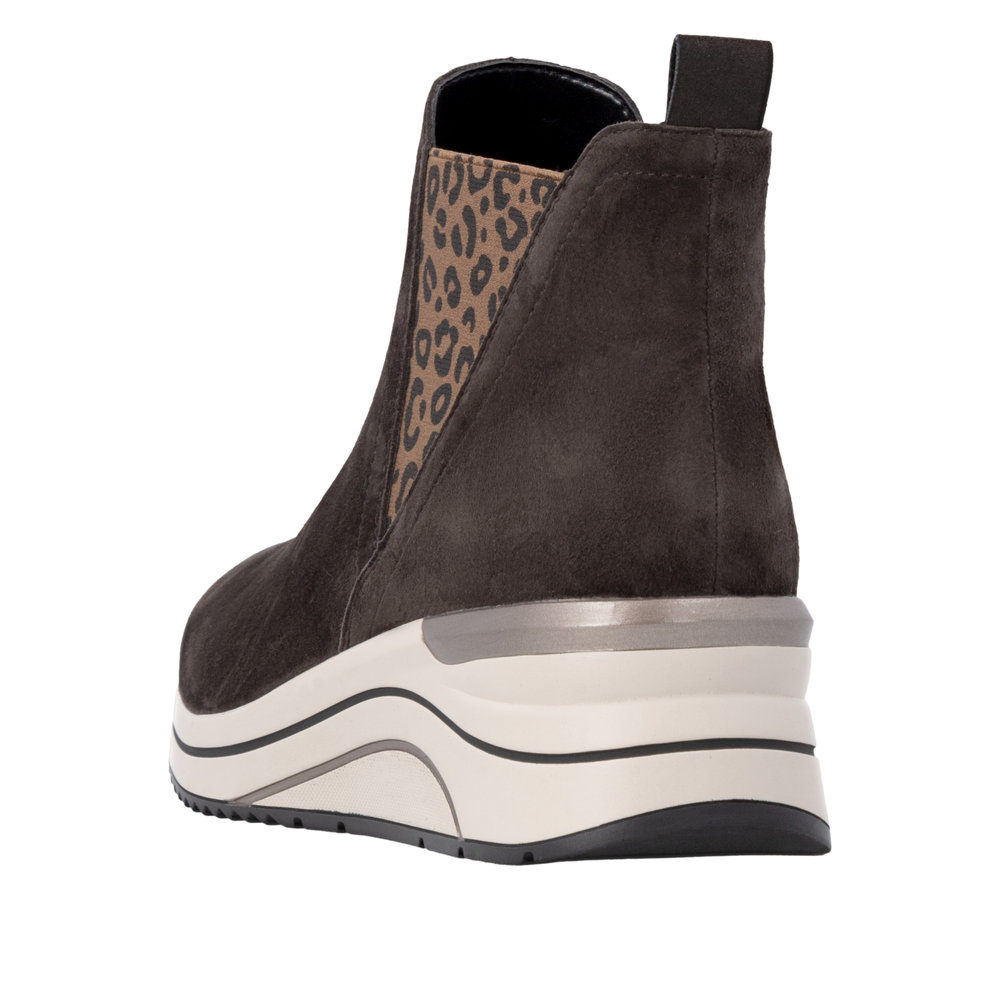 Basket marron combiné femme - 3