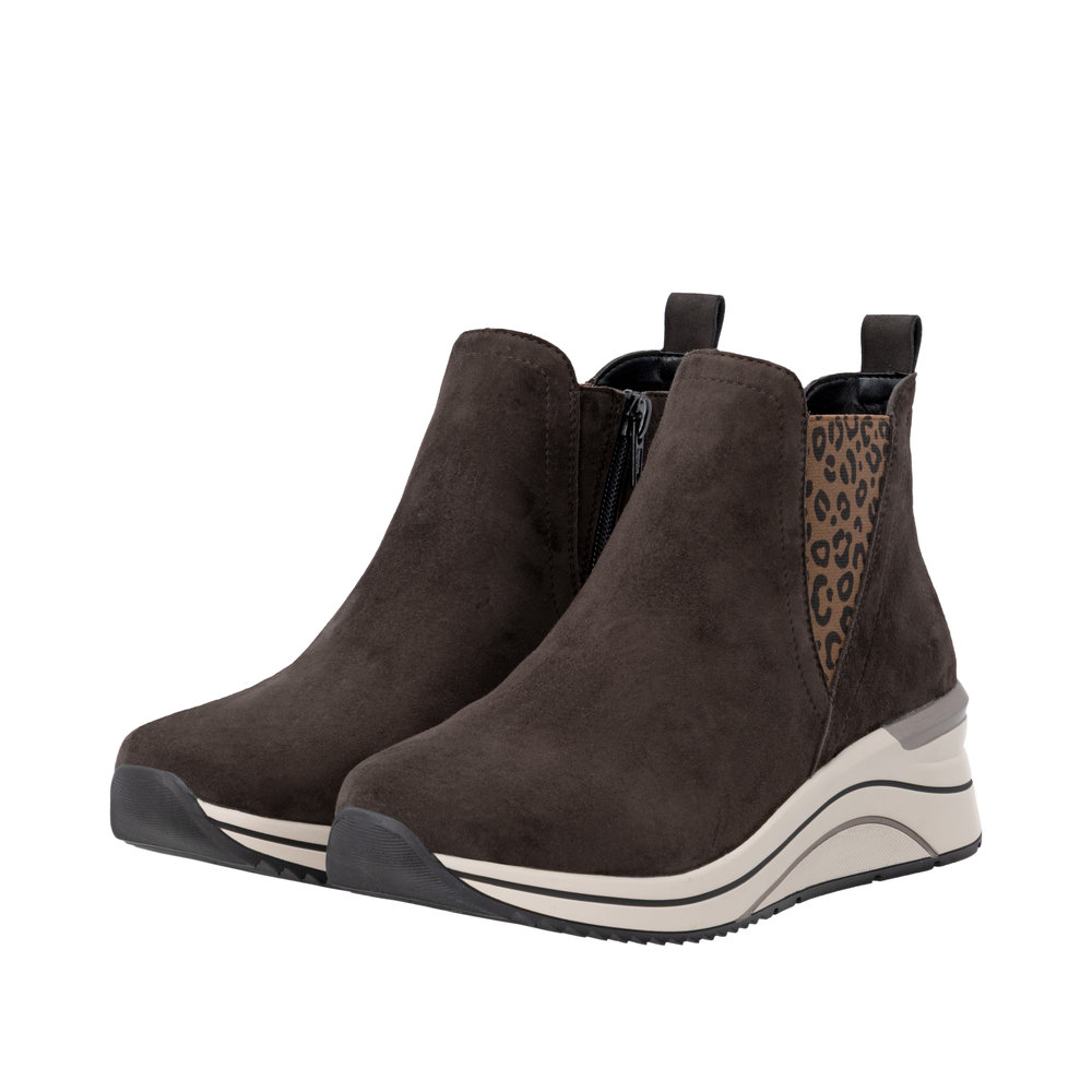 Basket marron combiné femme - 8