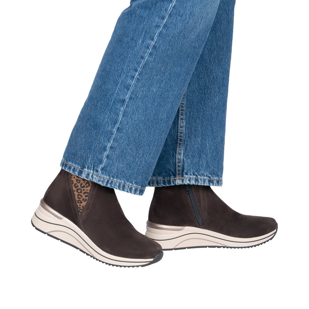 Basket marron combiné femme - 9