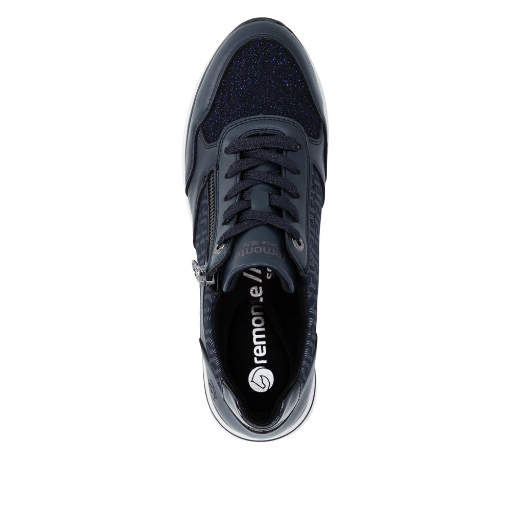 Basket bleu combiné femme - 4