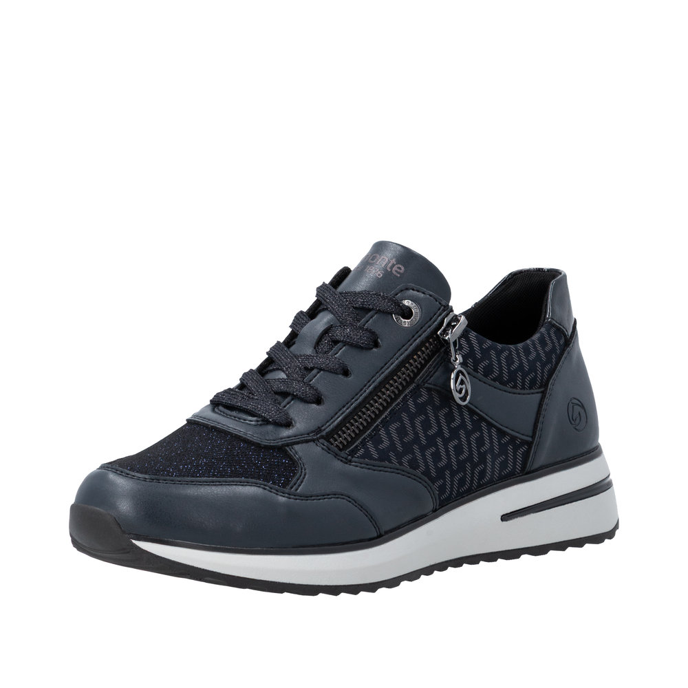 Basket bleu combiné femme