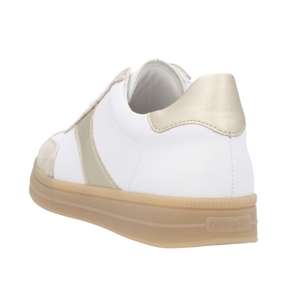 Derby blanc combiné - 3