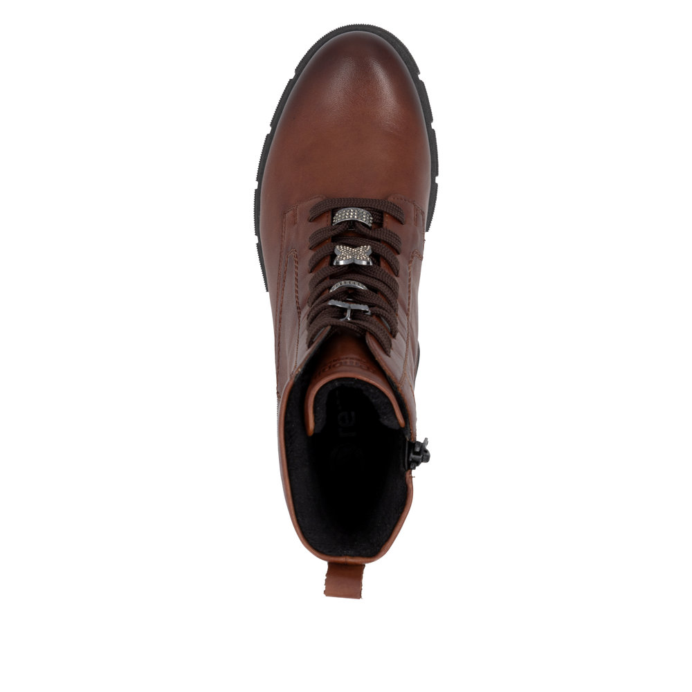 Basket marron femme - 4