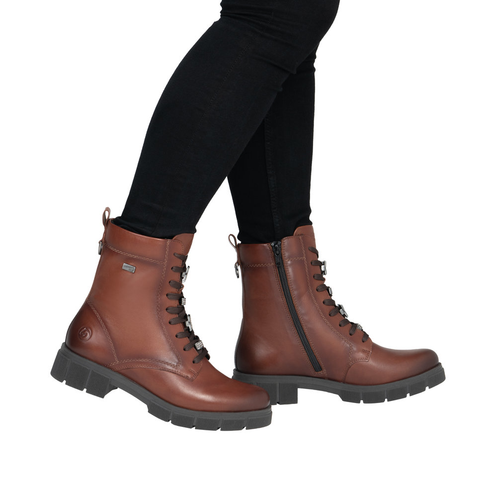 Basket marron femme - 9