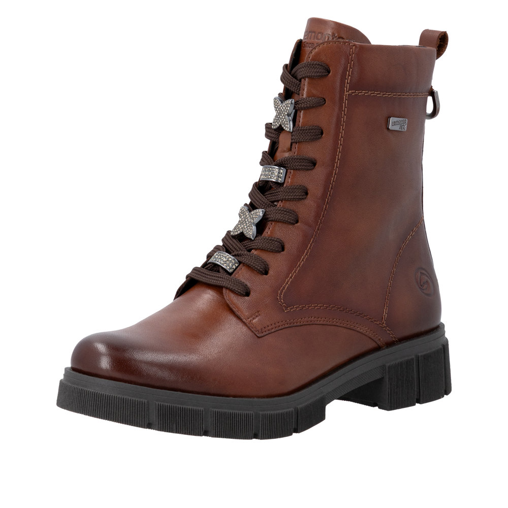 Basket marron femme