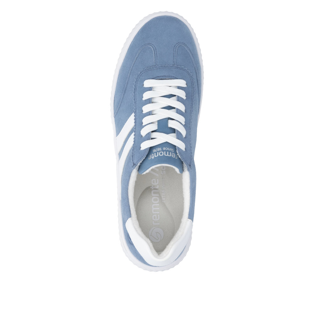 Derby bleu combiné - 4