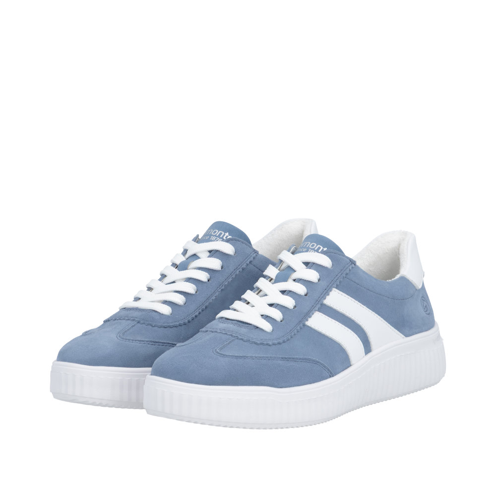 Derby bleu combiné - 8