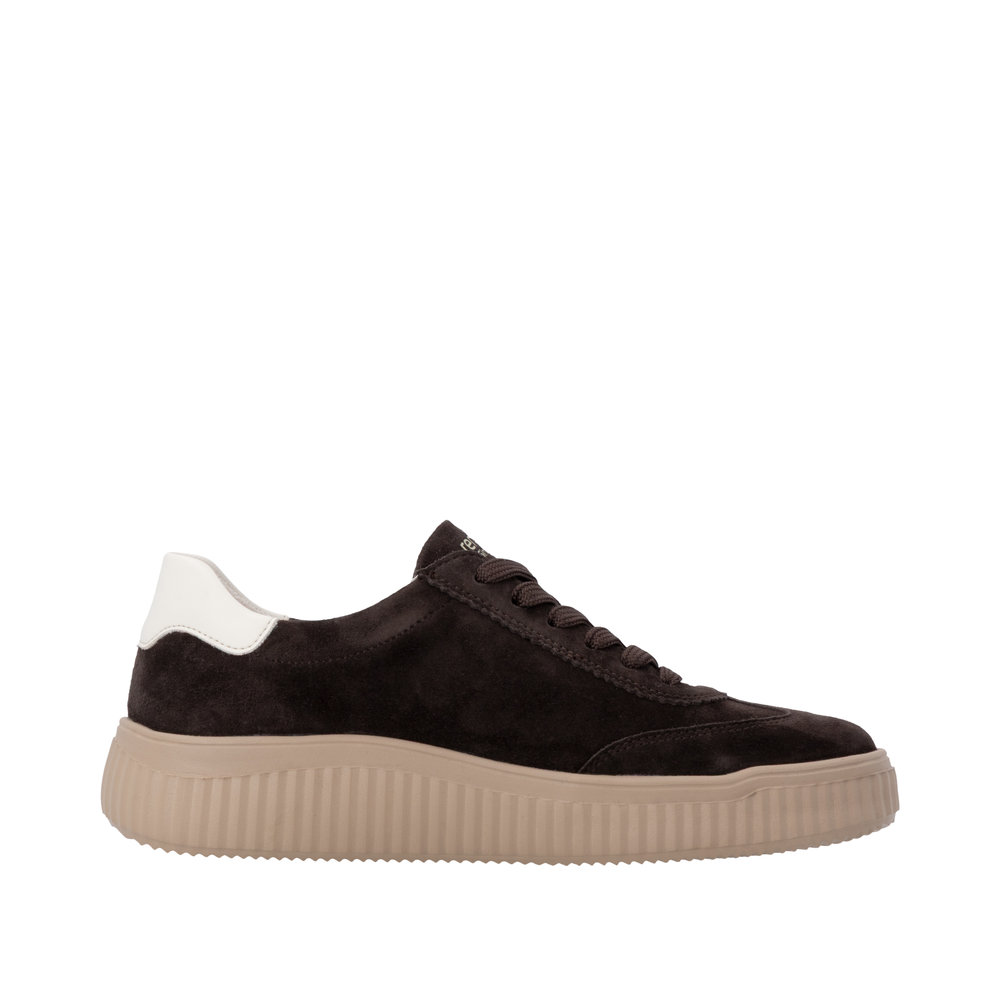 Basket marron combiné femme - 2