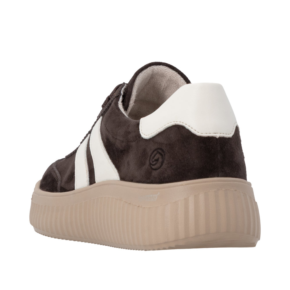 Basket marron combiné femme - 3