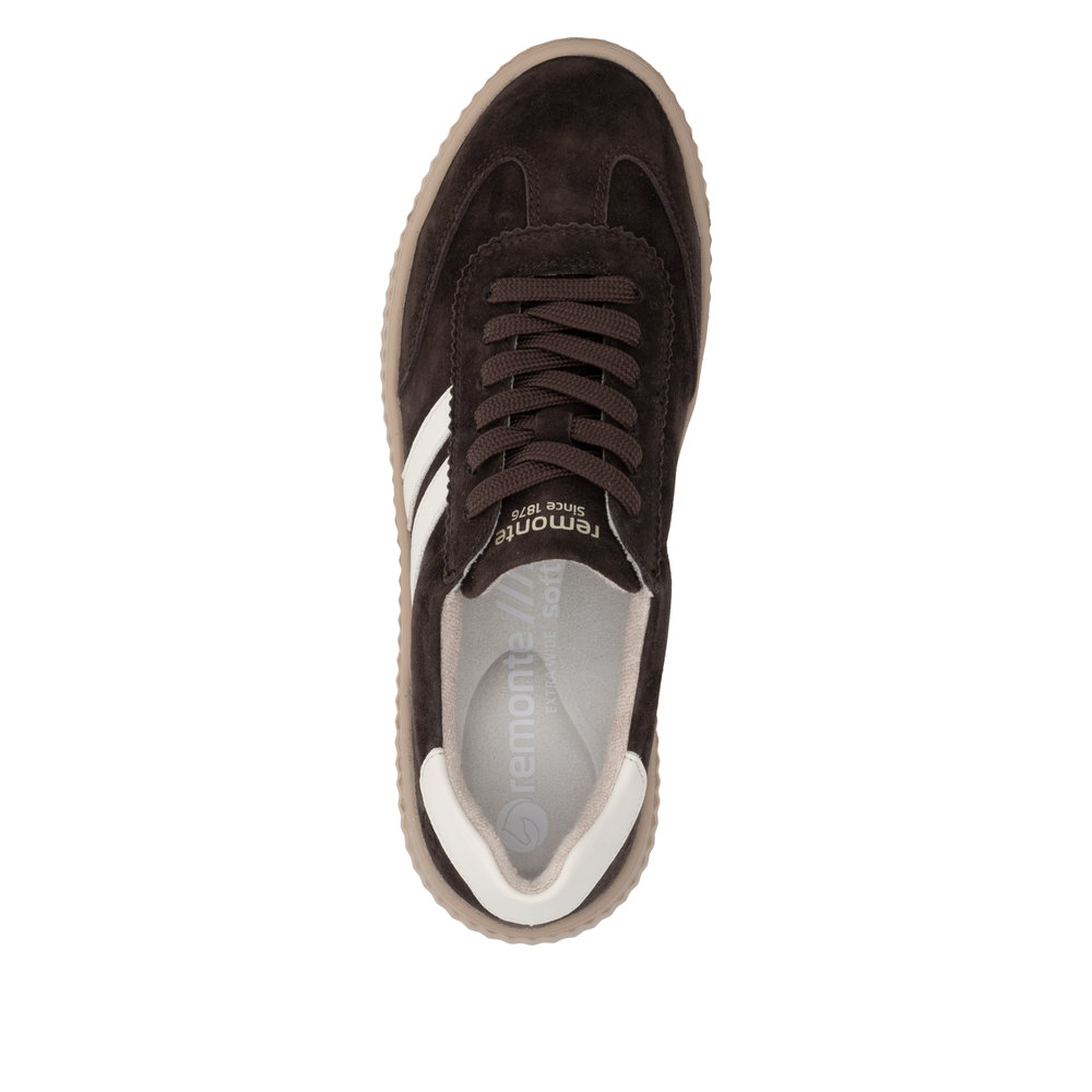 Basket marron combiné femme - 4