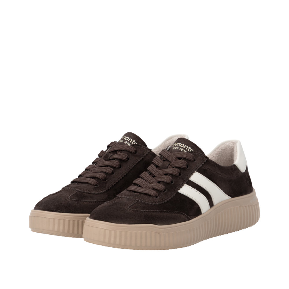 Basket marron combiné femme - 8