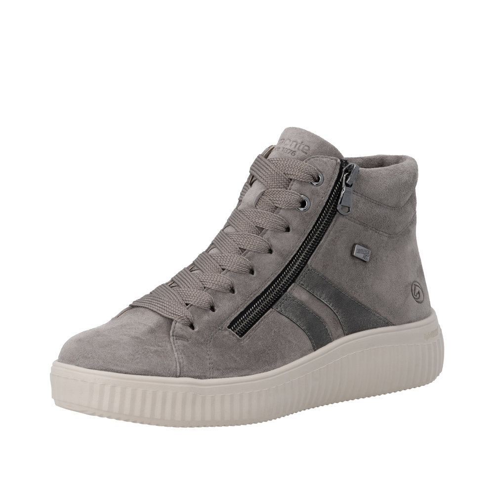 Basket gris femme
