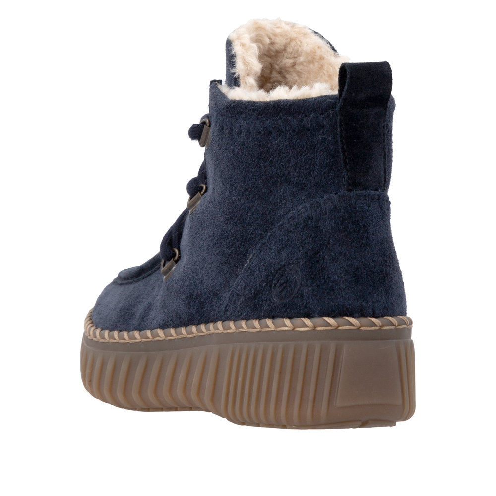 Basket bleu femme - 3