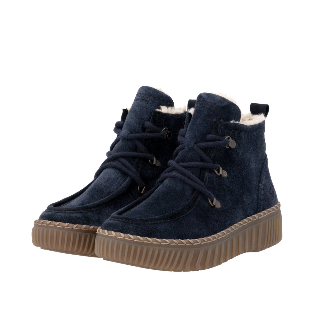 Basket bleu femme - 8