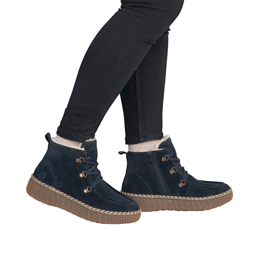 Basket bleu femme - 9