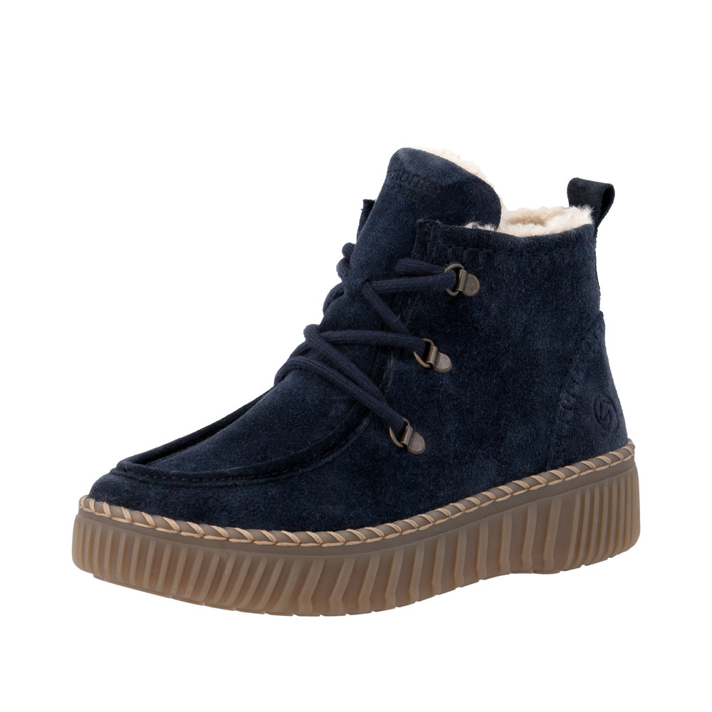 Basket bleu femme