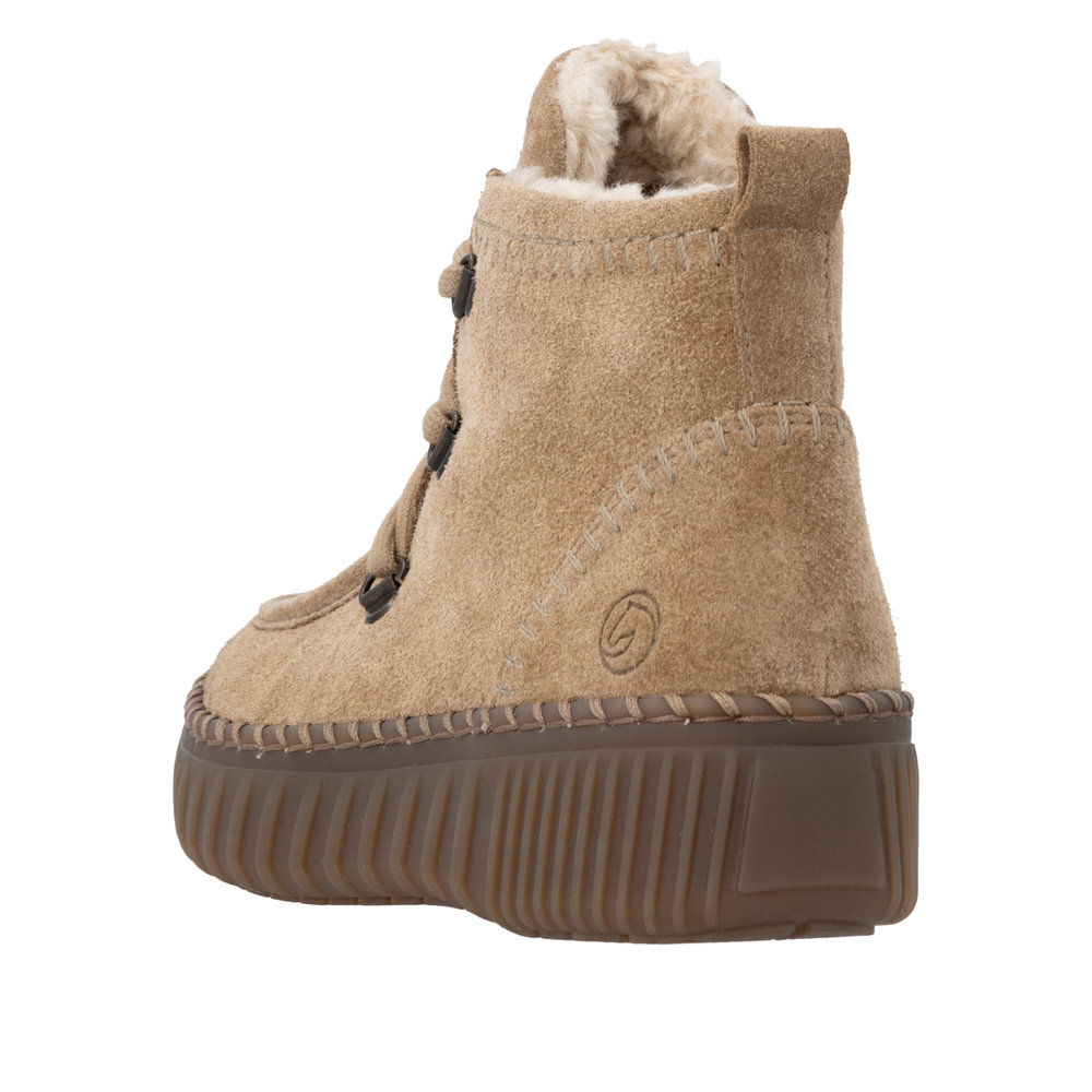 Basket marron femme - 3