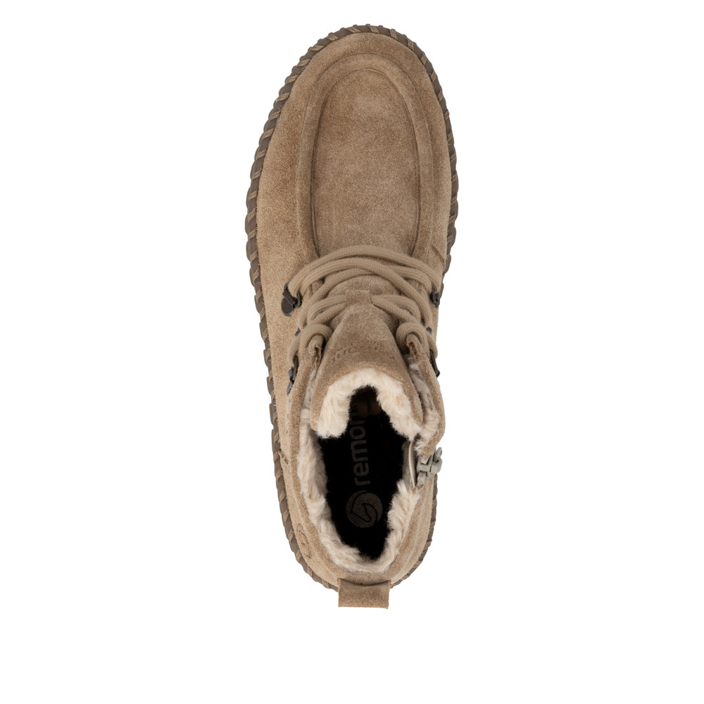 Basket marron femme - 4