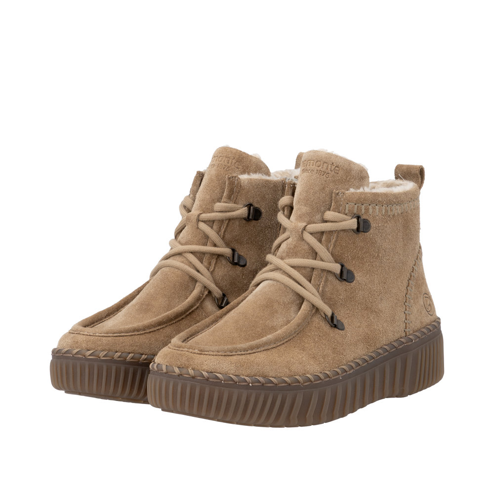 Basket marron femme - 8