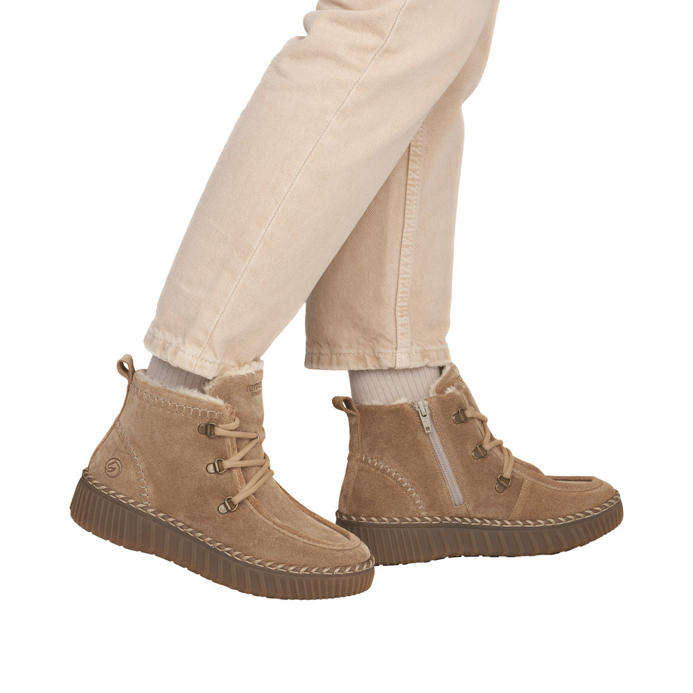 Basket marron femme - 9